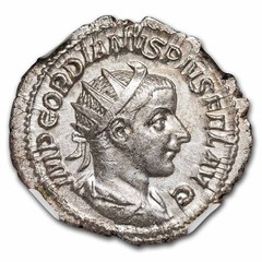 Roman Empire AR Double Denarius Gordian III(238-244 AD) MS NGC