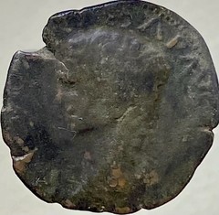 Roman Emperor Claudius I 41AD-50AD Genuine Ancient Coin Libertas Standing Rome