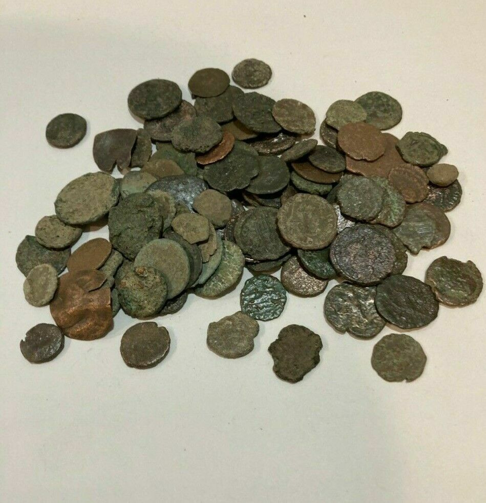 LOT OF 12 AE ANCIENT & ROMAN COINS AND ALWAYS BONUS COINS ADDED 487