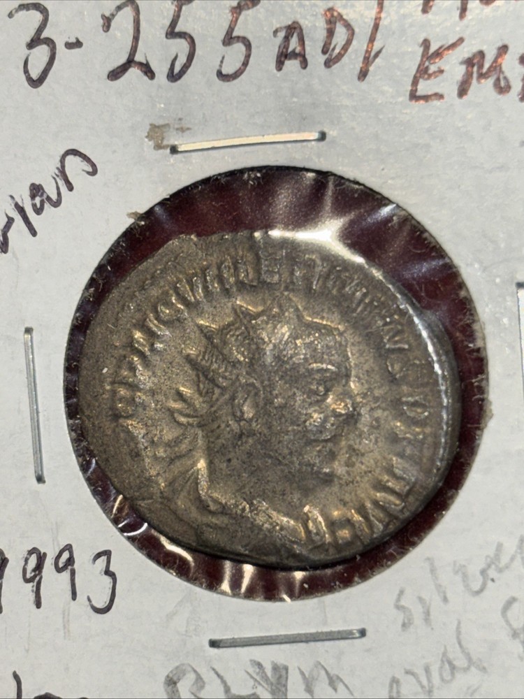 Valerian. AR (Silver) Antoninianus. 253-254 AD. Rome Mint. Roman Imperial
