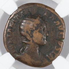 Julia Mamaea AE Sestertius Ancient Roman Empire Bronze Coin 222-235 AD NGC VG
