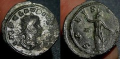 MORTWN Claudius II Antoninianus Siscia AD268 Spes holding flower and raising hem