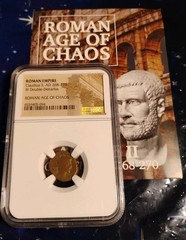 Roman Empire-Claudius II AD 268-270, Double Denarius NGC