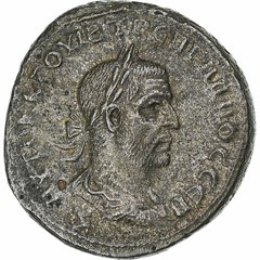 [#1270508] Seleucis and Pieria, Trebonianus Gallus, Tetradrachm, 251-253, Antioc