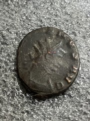 GALLIENUS Ancient 253-268AD Roman Denarius? Coin ZEUS Trier Mint? 2.6g