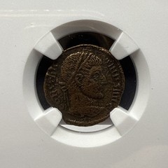 307-337 AD NGC ANCIENTS – ROMAN EMPIRE – BI Nummus Constantine – GREAT CONDITION