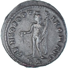 [#1173931] Coin, Maximianus, Follis, 297-299, Kyzikos, EF, Bronze, RIC:12, b