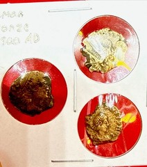 C. 300 AD Roman Bronze 3 Ancient Coins – 3 For One Money Deal
