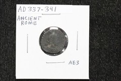 Ancient Rome AD 337 – 341 Emperor Constantius II AE3 3X2C