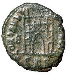 Arcadius “Campgate, Second Officina” Thessalonica Very Fine