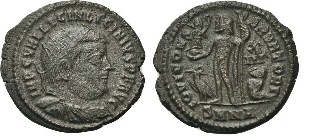 Ancient Rome Nicomedia Licinius II AD 317-324 FOLLIS JUPITER