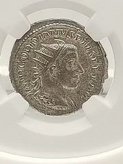 ROMAN EMPIRE Coin Gordian III AD 238-244 AR Double-Denarius NGC Graded Choice VF