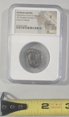 Roman Empire Herennius Etruscus AD 251 AR Double-Denarius Ngc Graded