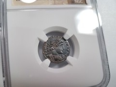 Constantine II Roman Empire BI Nummus AE3/4 NGC Ch AU Ancient Epfig Hoard Caesar