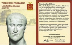Constantius Chlorus Roman AE3 Coin (AD 293-306) – NGC Graded Fine!