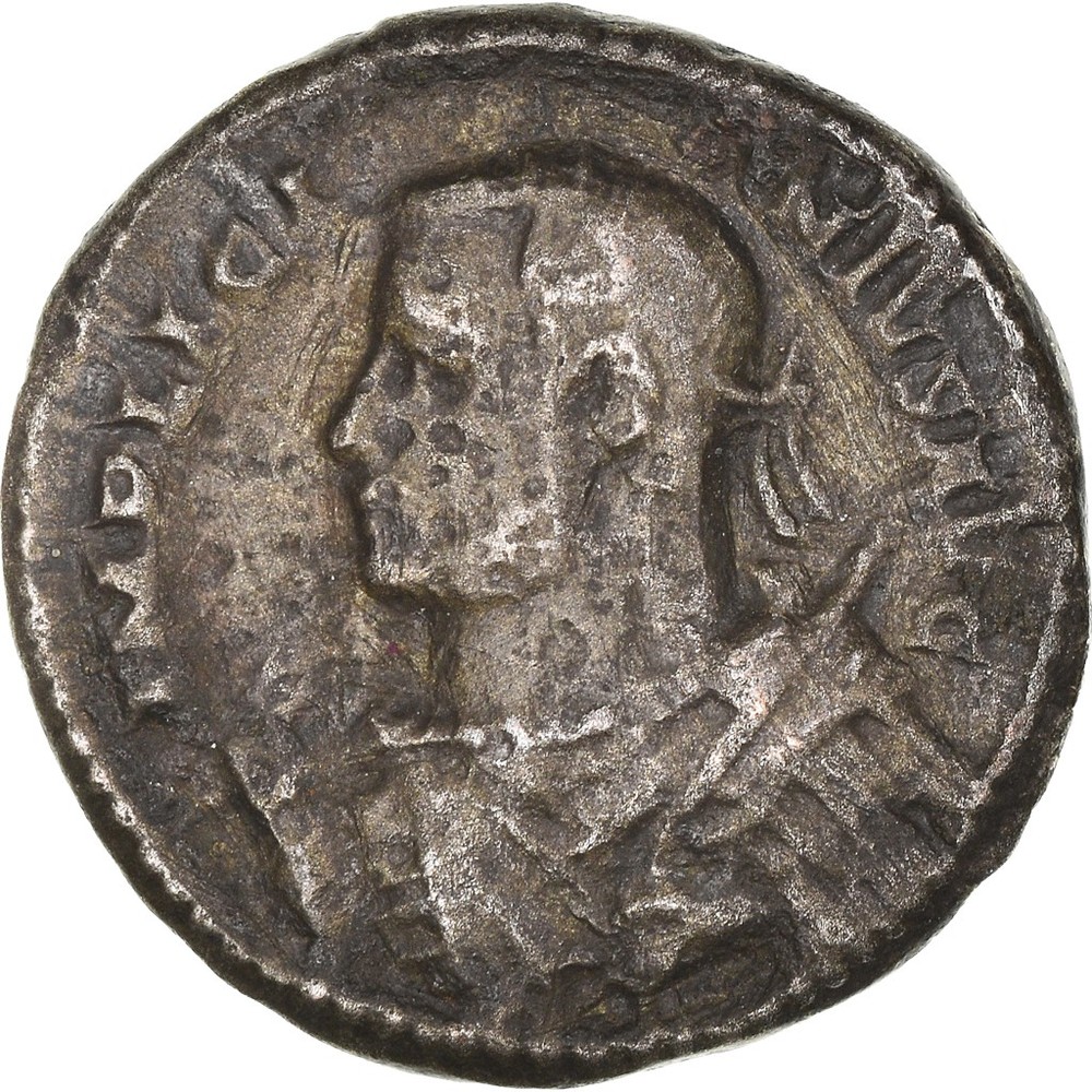 [#973651] Coin, Licinius I, Pseudo Argenteus, 313, Trier, AU, Copper, RIC:825