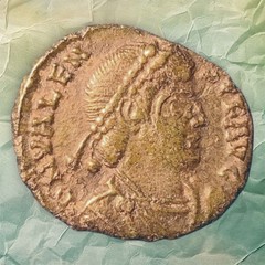 ⚠️ Rome AE3 VALENS 364-378 AD, Sear 4118, RIC 3bv, VERY FINE+! ⚠️