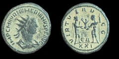 Ancient Roman NUMERIAN Antoninianus VIRTVS AVGG Antioch 283-284 AD, 4.5 G