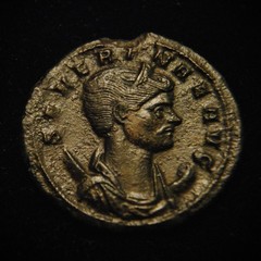 Antoninianus Empress Severina Rv CONCORDIAE MILITVM 3.10 gr 22-3mm Siscia AD 275