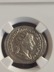 Gordian The 3rd Ar Double Denarius Silver. AU HIGH GRADE ANCIENT ROMAN…