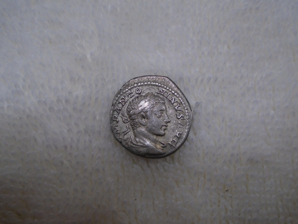 Imperial Rome Elagabalus 218-222 AD AR Denarius (3.3 gms) RSC.70 VF