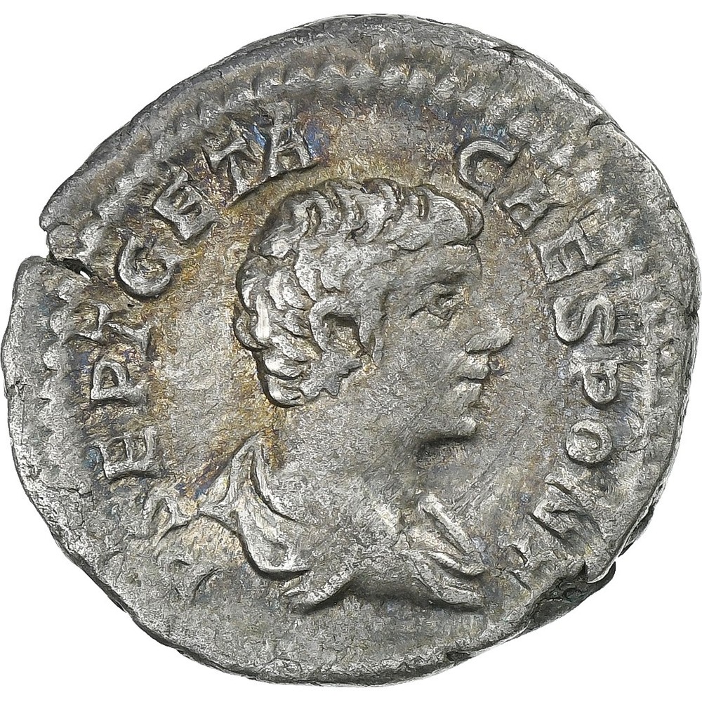 [#136360] Geta, Denarius, 200-202, Rome, Silver, VF, RIC:8