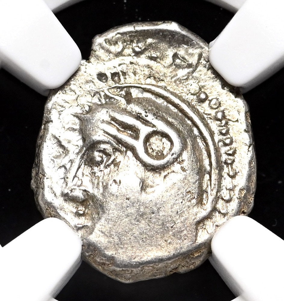 CELTIC, Central Gaul. Sequani. 1st Century BC. Quinarius, Q DOCI, NGC VF