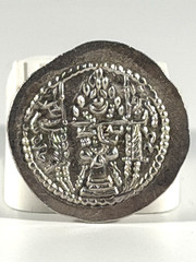 Sassanian Empire Silver Drachm 224 – 651 AD Super clean strike and coin LOTN35