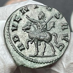 📜  Roman Empire AR Trebonianus Gallus 251-253 Antoninianus Antioch RIC 80b  EF