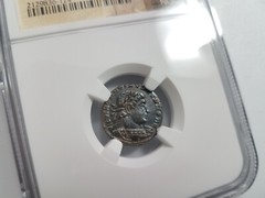 Constantine II Roman Empire BI Nummus AE3/4 NGC Ch AU Ancient Epfig Hoard Caesar
