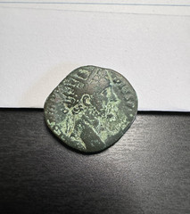 Antoninus Pius Dupondius, Ancient Roman Coin 156-157 AD