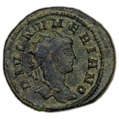 Ancient Rome AD 284 Numerian Antoninianus Coin RIC #424 3.96g 23mm