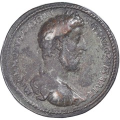[#868824] Coin, Commodus, Cast Paduan Medallion, 16-17th century, EF, Bro, nze