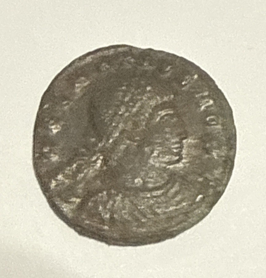 335-337 AD Roman Imperial Delmatius Ancient Coin C8