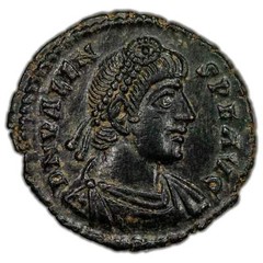Ancient Rome AD 367-75 Valens AE Centenionalis Coin RIC #24 2.31g