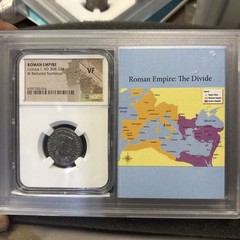 Roman Empire House of Constantine BI Reduced Nummus Licinius I AD 308-324 NGC