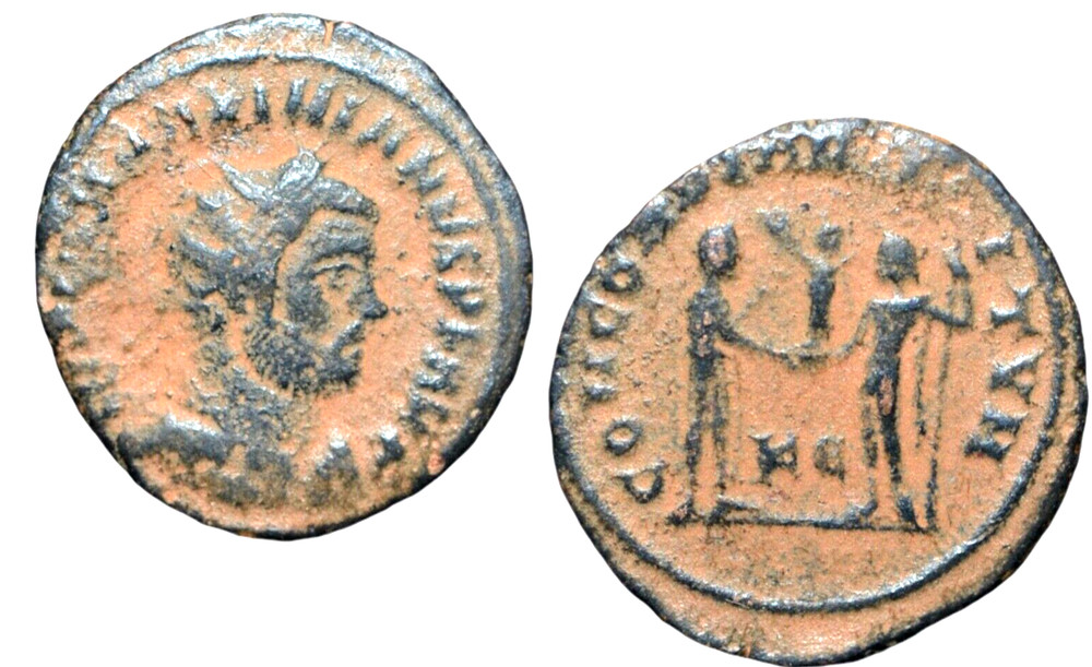 MAXIMIANUS I HERCULIUS, AD 286-310, AE ANTONINIANUS (a1118)