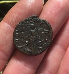 MAXIMINUS THRAX SCARCE Ancient Roman Coin AE As 236-237AD PROVIDENTIA RIC63 11g