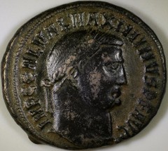 Maximinus II Daia Follis, c. AD 312-313