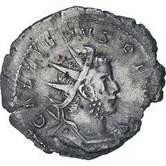[#1177197] Coin, Gallienus, Antoninianus, 258-259, Lugdunum, AU, Billon, RIC:58