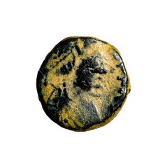 VERY RARE Zeno Æ 13mm. Uncertain mint, second reign, AD 476-491 Nike Reverse