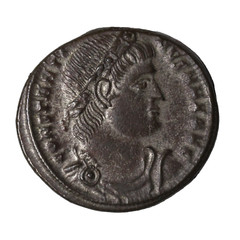 Constantine The Great Bronze Silvered Follis Heralcea Mint 307/310-337 AD
