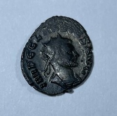 Ancient Roman coin Claudius 11 (AD 268-270) (#212) Billon Antoninianus.