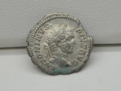 ROMAN EMPIRE DENARIUS CARACALLA 210-213 AD RIC 231 #KTM10758