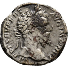Roman Silver Denarius – Rome 197-200 AD – Septimius Severus