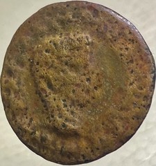 Emperor Tiberius 14AD-37AD Altar Ancient Roman Coin As Baetica Province Scarce