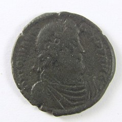 + 423-425 AD IOVIAN Bronze AE Thessaloniki Centenionalis – 28mm; 7.7g