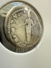 Silver denarius, Roman, Antoninus Pius, minted in Rome around AD 150-151 RIC200c