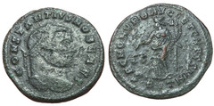 I. Constantius follis, Roman coin,SAC MON VRB AVGG ET CAESS NN – AD 303, RIC 112