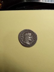 Maximinus I Thrax AR Denarius “Emperor with Standards” 235-238 AD gVF Choice